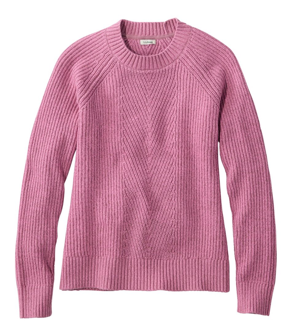 Women's Mariner Shaker Sweater, Crewneck | L.L.Bean Signature
