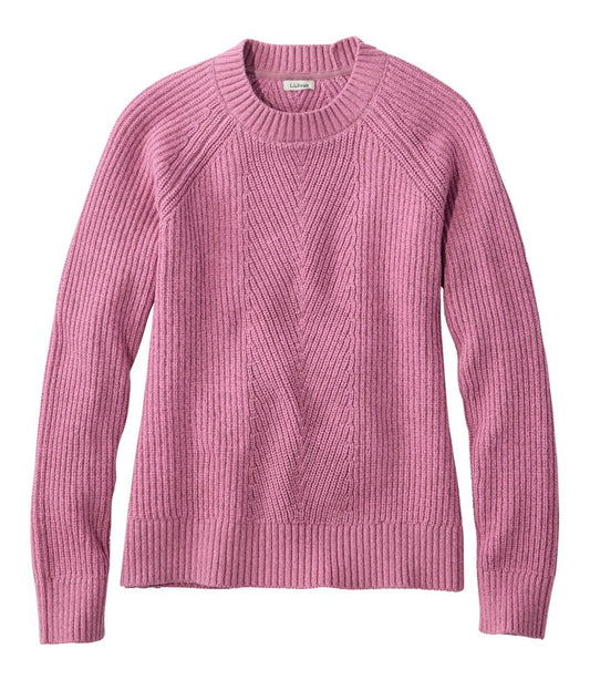 Women's Mariner Shaker Sweater, Crewneck | L.L.Bean Signature