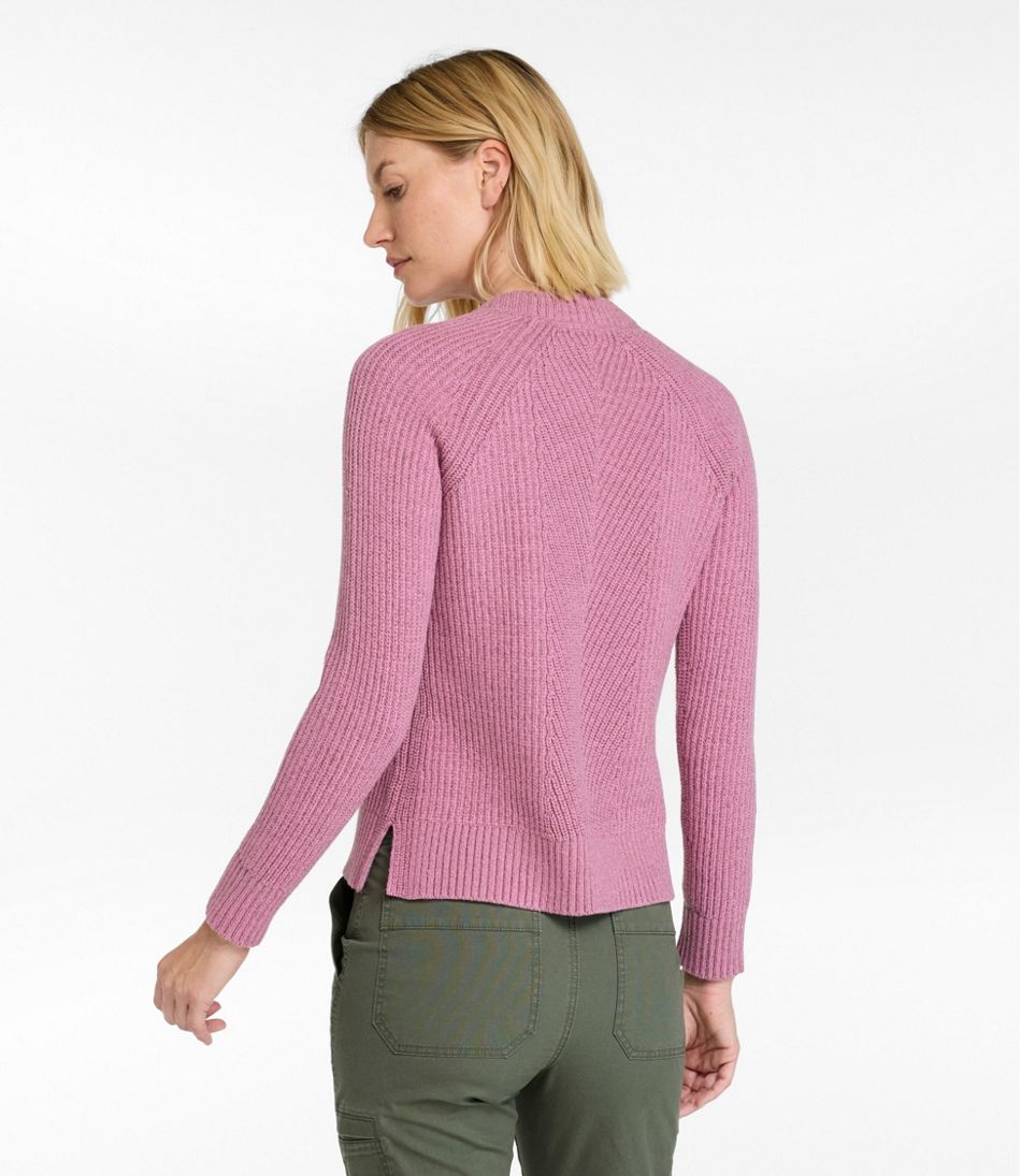 Women's Mariner Shaker Sweater, Crewneck | L.L.Bean Signature