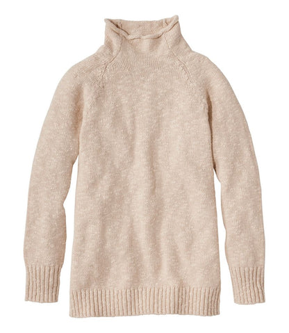 Women's Cotton Ragg Sweater, Funnelneck Pullover | L.L.Bean Value