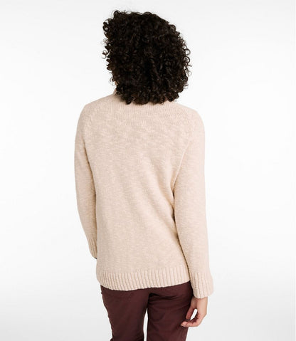 Women's Cotton Ragg Sweater, Funnelneck Pullover | L.L.Bean Value