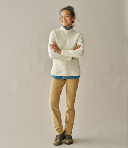 Women's Cotton Ragg Sweater, Funnelneck Pullover | L.L.Bean Value