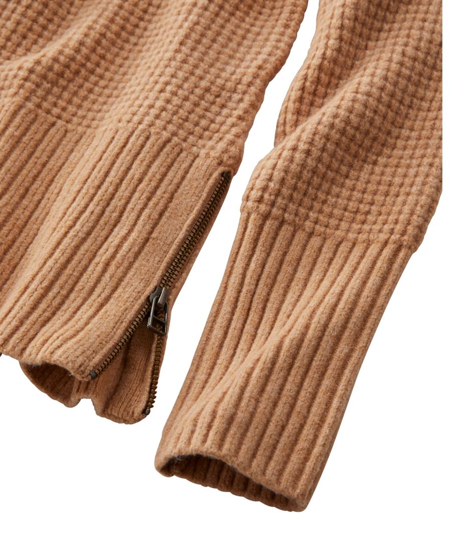 Women's SuperSoft Waffle Sweater, Turtleneck | L.L.Bean Great Value