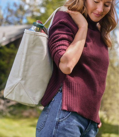 Women's SuperSoft Waffle Sweater, Turtleneck | L.L.Bean Great Value