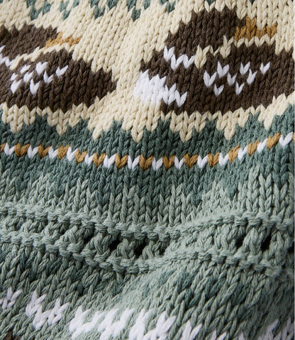 Women's Signature Cotton Fisherman Sweater, Short Cardigan Fair Isle | L.L.Bean Latest