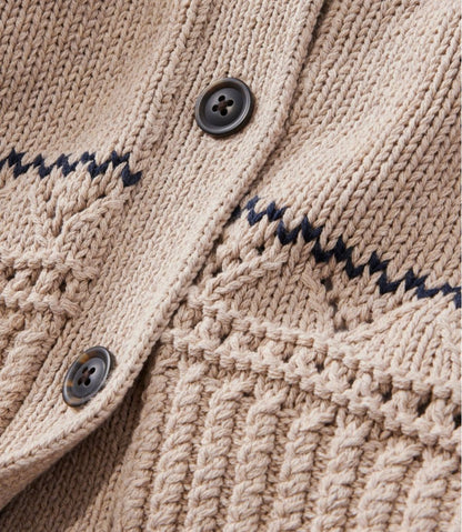 Women's Signature Cotton Fisherman Sweater, Short Cardigan Fair Isle | L.L.Bean Latest