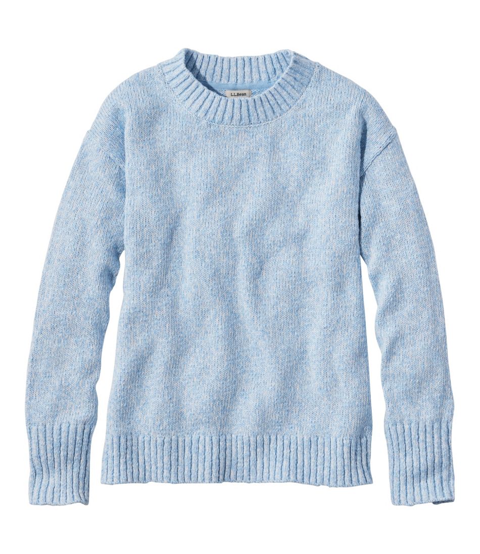 Women's Cotton Ragg Sweater, Crewneck | L.L.Bean Featured