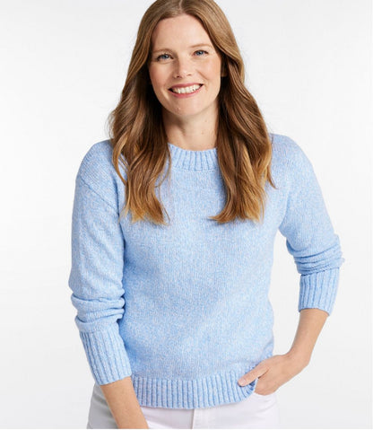 Women's Cotton Ragg Sweater, Crewneck | L.L.Bean Featured