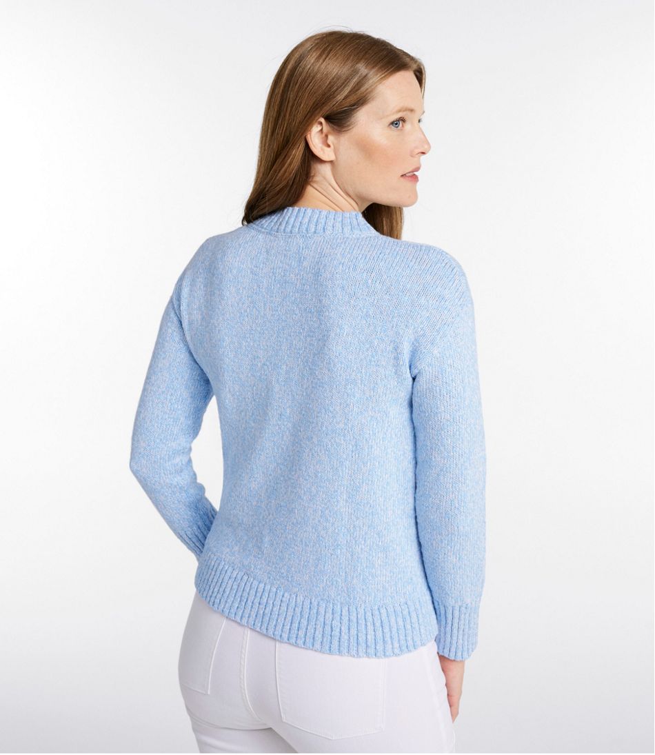 Women's Cotton Ragg Sweater, Crewneck | L.L.Bean Featured