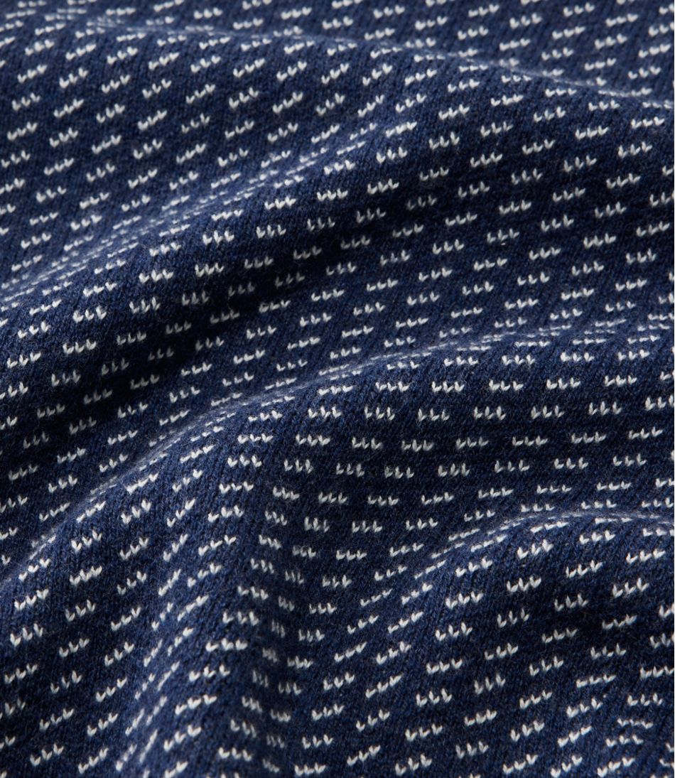 Women's Wicked Soft Cotton/Cashmere Crewneck Sweater, Pattern | L.L.Bean Trending