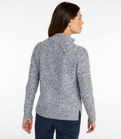 Women's Mariner Shaker Sweater, Quarter-Zip | L.L.Bean Best Seller