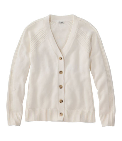 Women's Mariner Shaker Sweater, V-Neck Cardigan | L.L.Bean Recommended