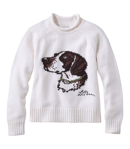 Women's Signature Original Cotton Sweater, Rollneck Novelty | L.L.Bean Exclusive