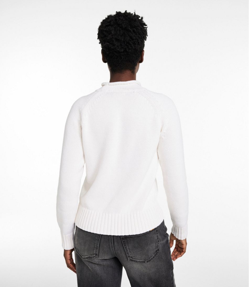 Women's Signature Original Cotton Sweater, Rollneck Novelty | L.L.Bean Exclusive