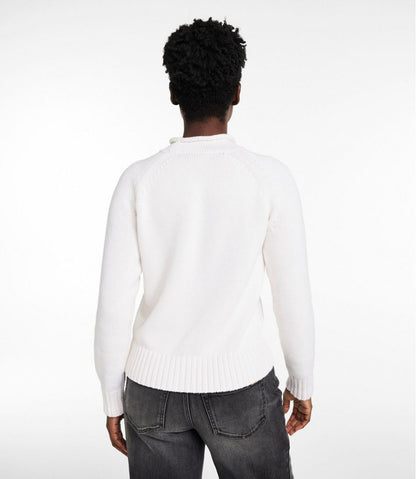 Women's Signature Original Cotton Sweater, Rollneck Novelty | L.L.Bean Exclusive