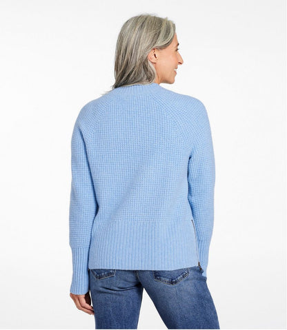 Women's SuperSoft Waffle Sweater, Crewneck | L.L.Bean Signature
