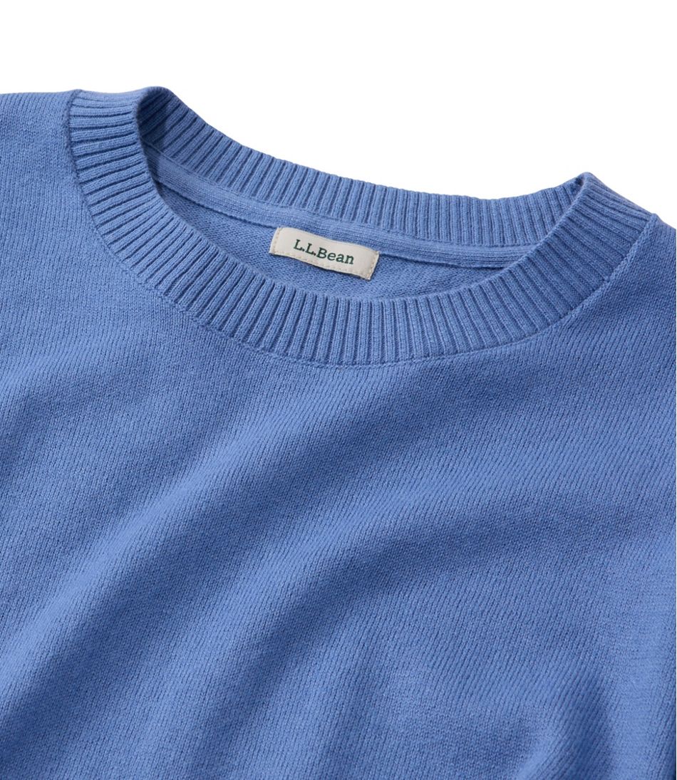 Women's Cotton/Cashmere Sweater, Crewneck | L.L.Bean Classic