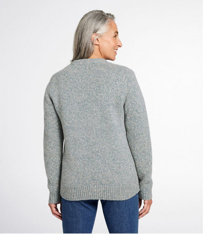 Women's Bean's Classic Ragg Wool Sweater, Crewneck | L.L.Bean Essential