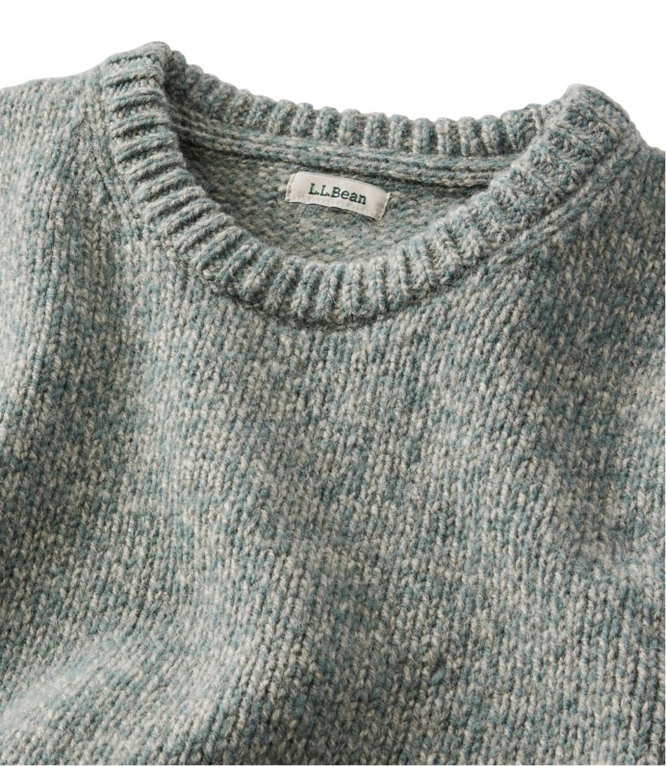 Women's Bean's Classic Ragg Wool Sweater, Crewneck | L.L.Bean Essential