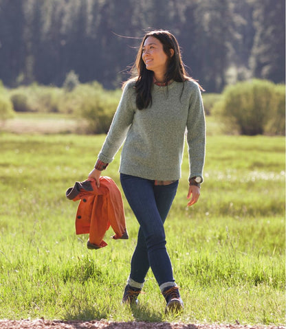 Women's Bean's Classic Ragg Wool Sweater, Crewneck | L.L.Bean Essential