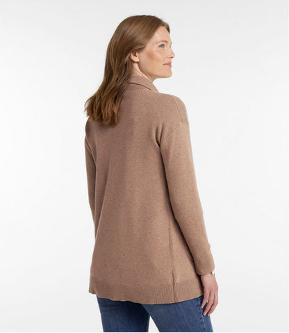 Women's Wicked Soft Cotton/Cashmere Coatigan Sweater | L.L.Bean Everyday