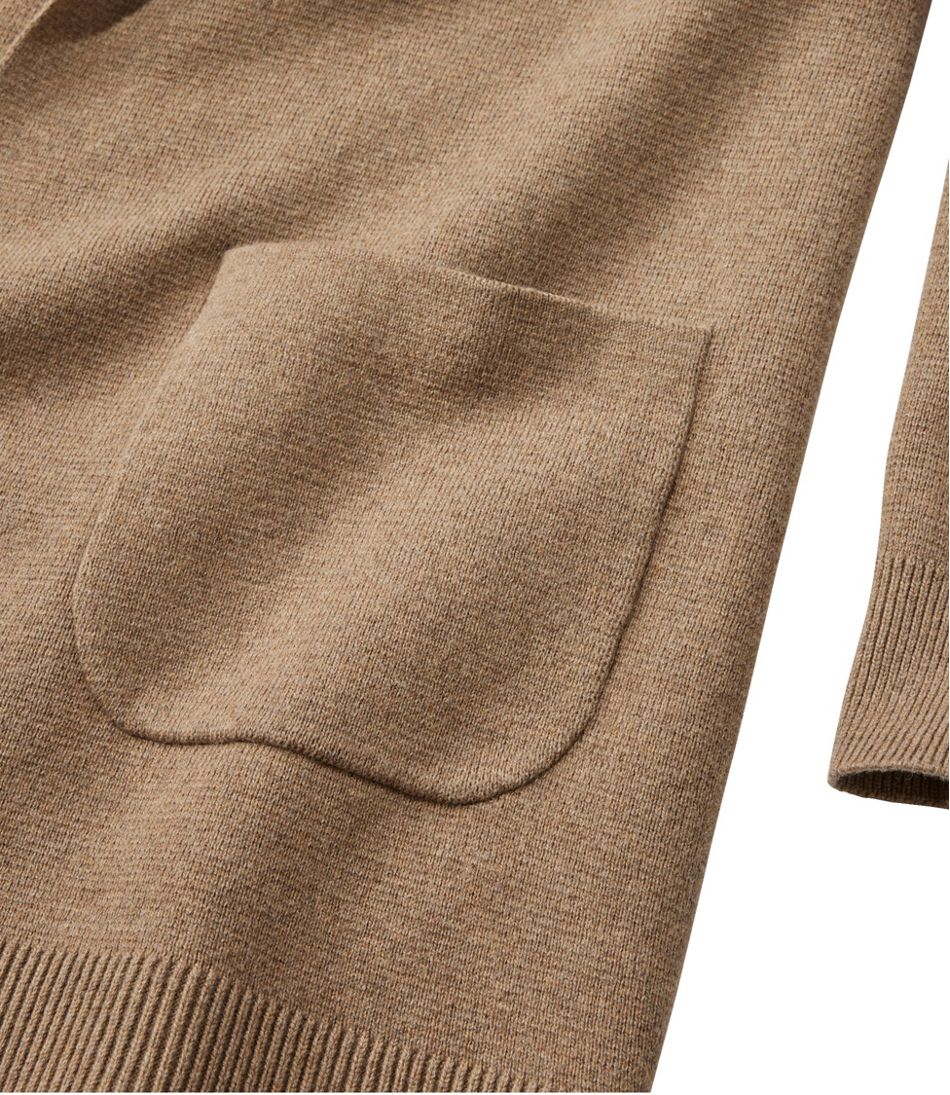 Women's Wicked Soft Cotton/Cashmere Coatigan Sweater | L.L.Bean Everyday