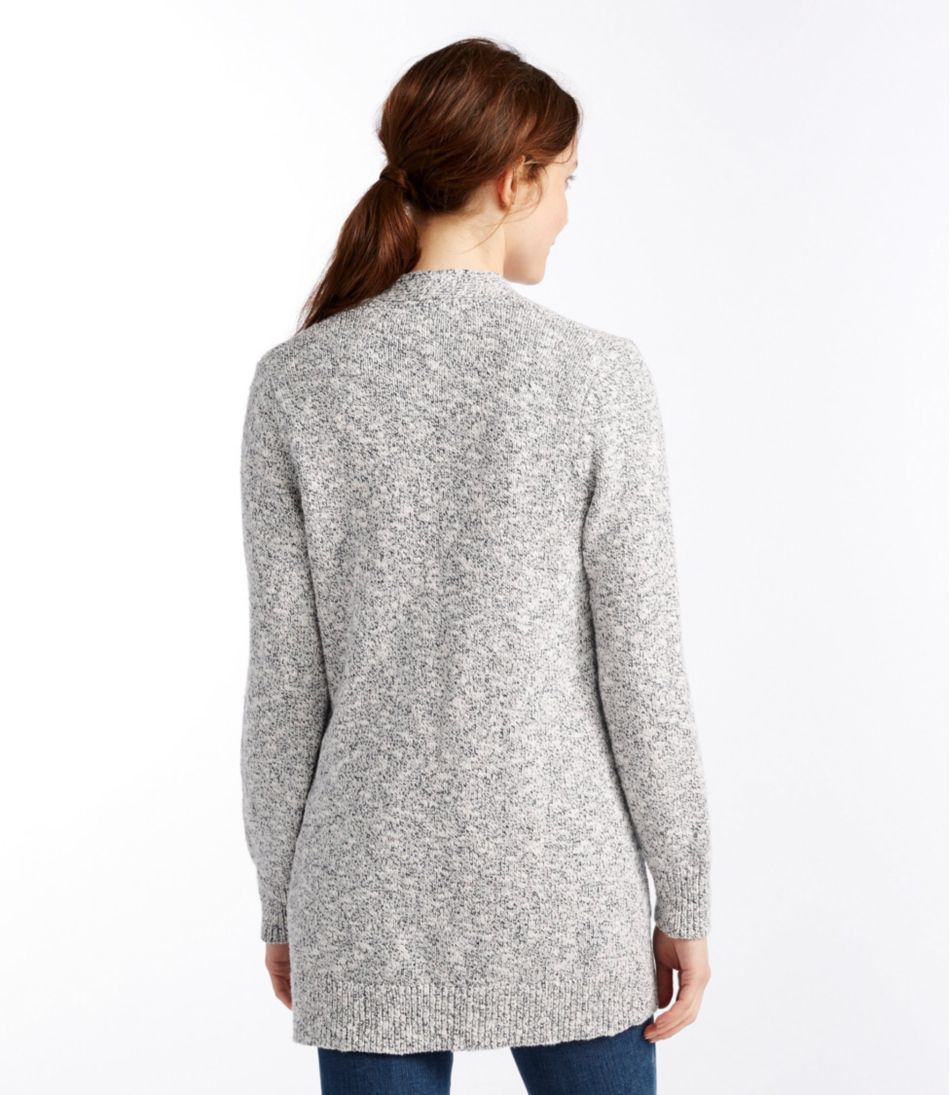 Women's Cotton Ragg Sweater, Open Cardigan | L.L.Bean Great Value