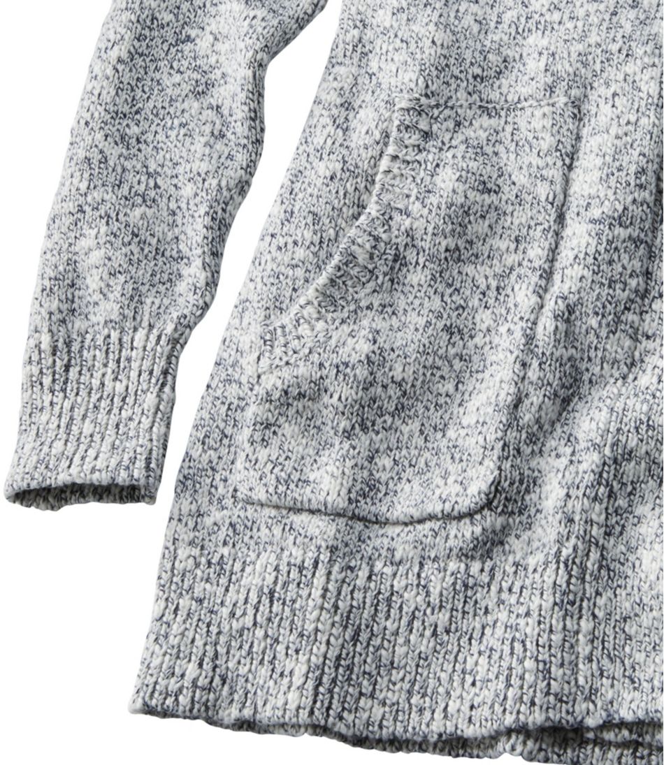 Women's Cotton Ragg Sweater, Open Cardigan | L.L.Bean Great Value