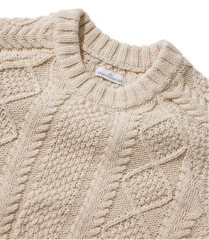 Women's Signature Cotton Fisherman Sweater, Crewneck | L.L.Bean Featured