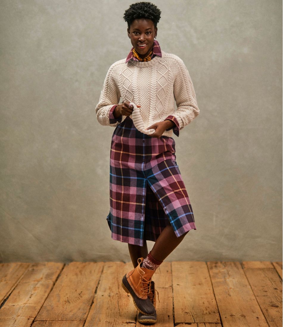 Women's Signature Cotton Fisherman Sweater, Crewneck | L.L.Bean Featured