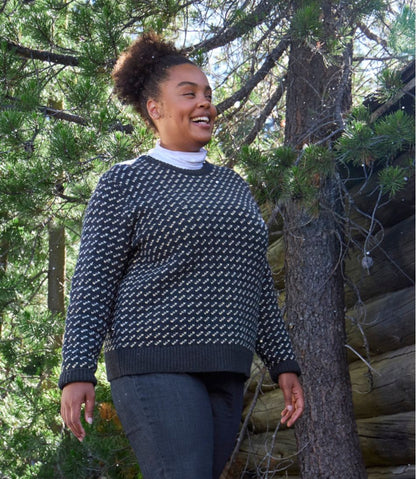 Women's Bean's Classic Ragg Wool Sweater, Crewneck Bird's-Eye | L.L.Bean Trending