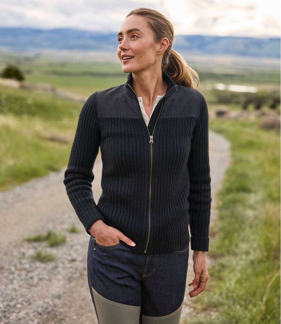 Women's Commando Sweater, Full-Zip | L.L.Bean Latest