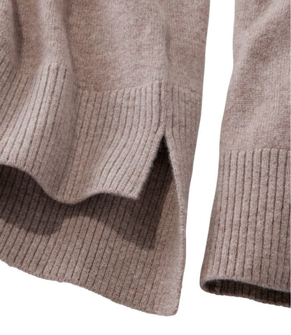 Women's Classic Cashmere Sweater, Relaxed Mockneck | L.L.Bean Featured