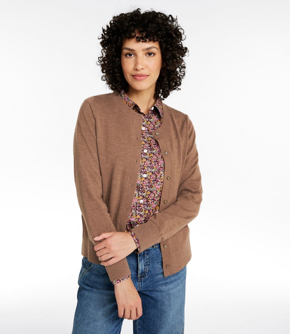 Women's Essential Merino Wool Sweater, Cardigan | L.L.Bean Popular