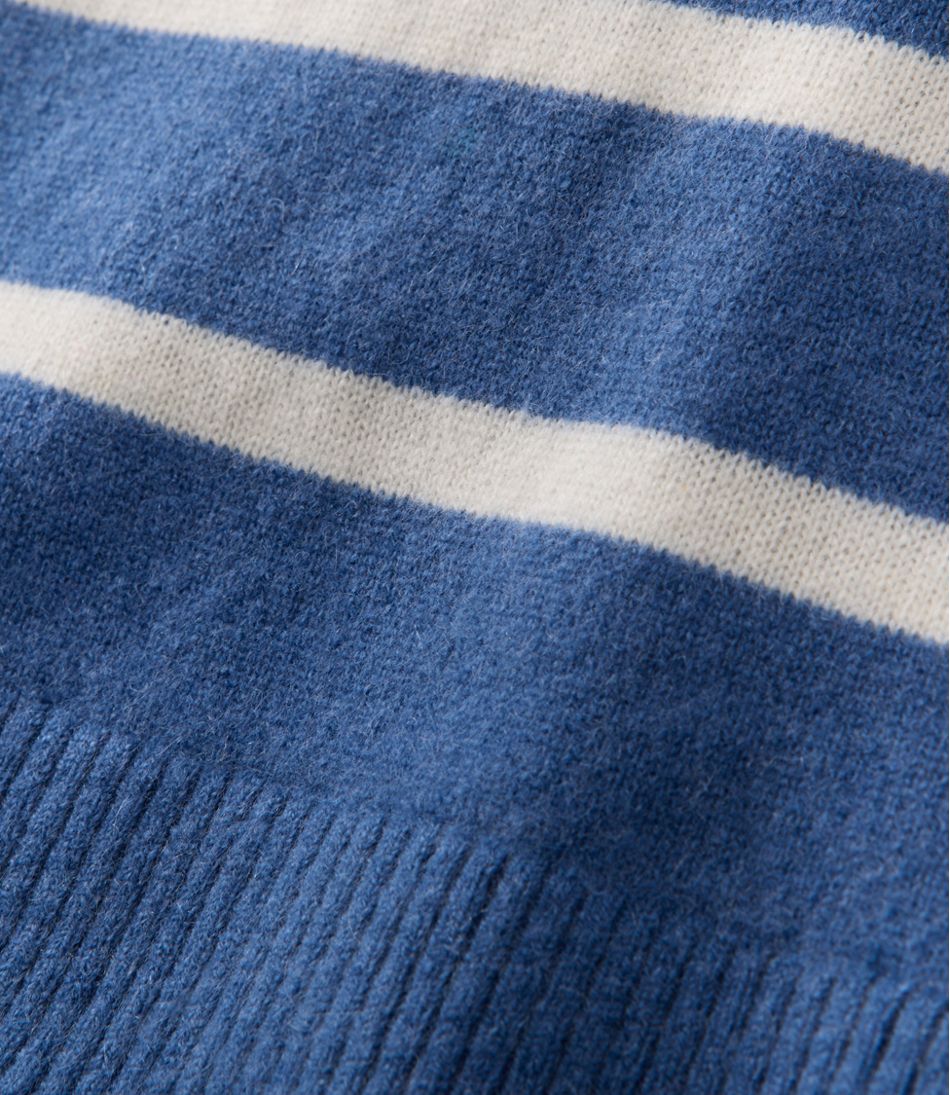 Women's Classic Cashmere Sweater, Crewneck Stripe | L.L.Bean Trending