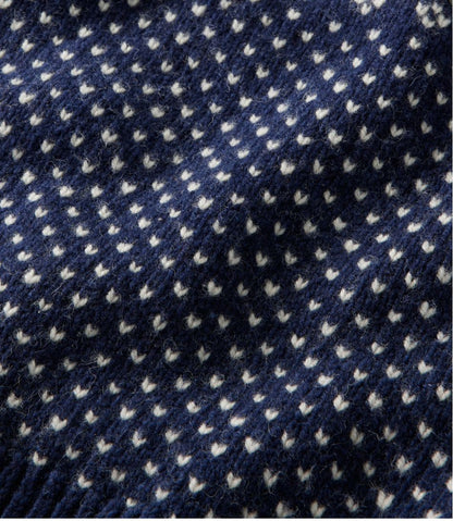 Women's Bean's Classic Ragg Wool Crewneck Intarsia Sweater | L.L.Bean Best Seller