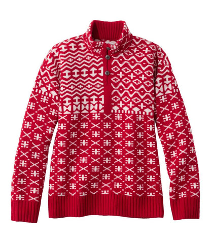 Women's Signature Kingfield Merino Wool Sweater, Fair Isle | L.L.Bean Exclusive