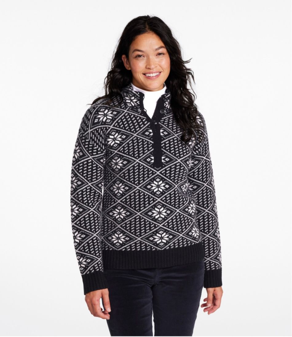 Women's Signature Kingfield Merino Wool Sweater, Fair Isle | L.L.Bean Exclusive