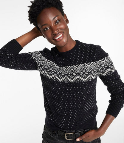 Women's Signature Camp Merino Wool Sweater, Pullover Novelty | L.L.Bean Featured