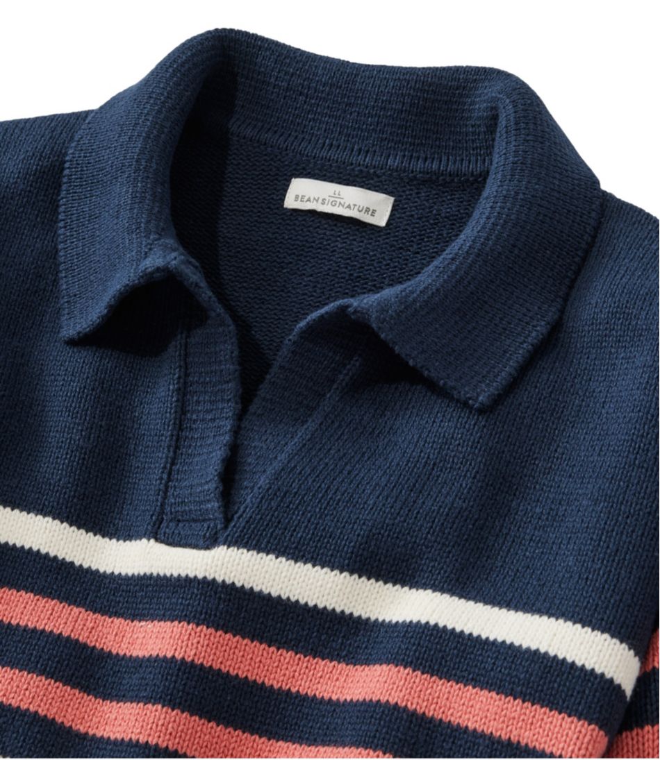 Women's Signature Original Cotton Sweater, Polo | L.L.Bean Exclusive