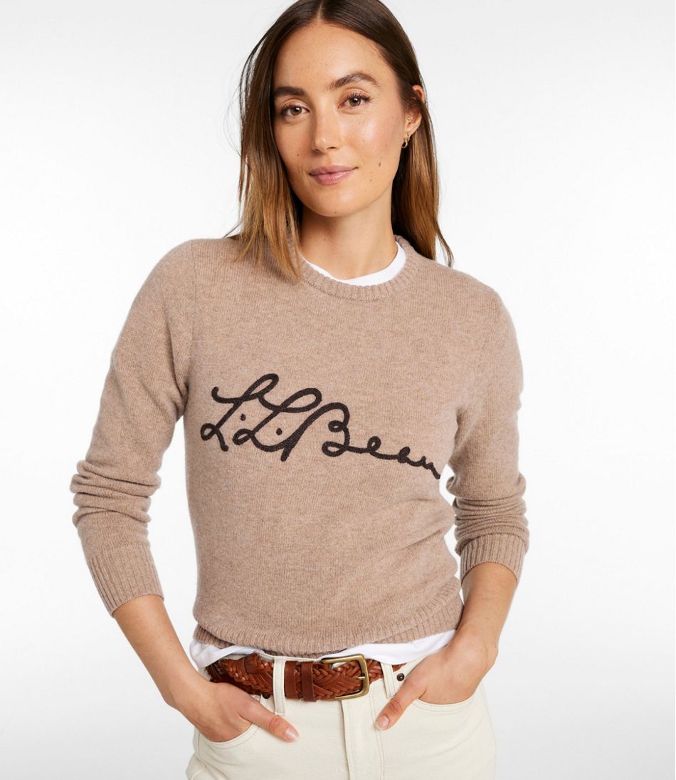 Women's Signature Camp Merino Wool Sweater, Pullover | L.L.Bean Signature
