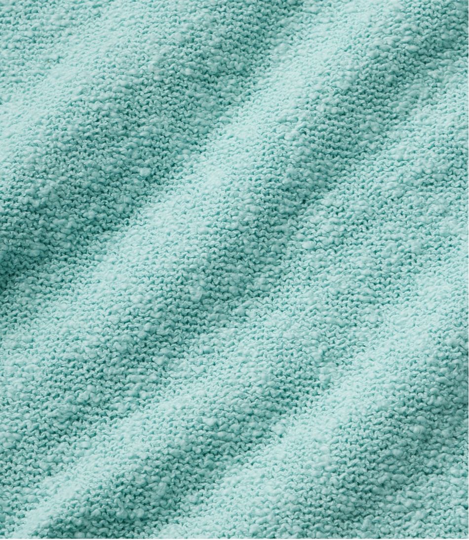 Women's Midweight Cotton Slub Sweater, Henley Short-Sleeve | L.L.Bean Great Value