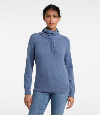 Women's Classic Cashmere Sweater, Funnelneck | L.L.Bean Popular