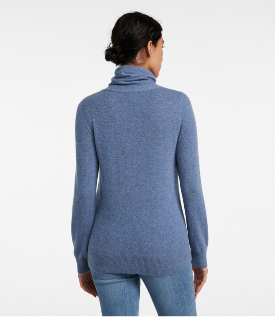 Women's Classic Cashmere Sweater, Funnelneck | L.L.Bean Popular