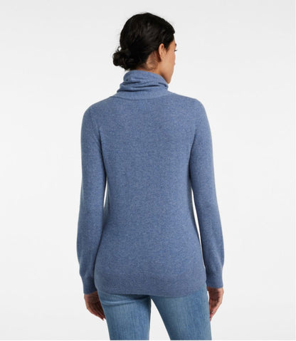Women's Classic Cashmere Sweater, Funnelneck | L.L.Bean Popular