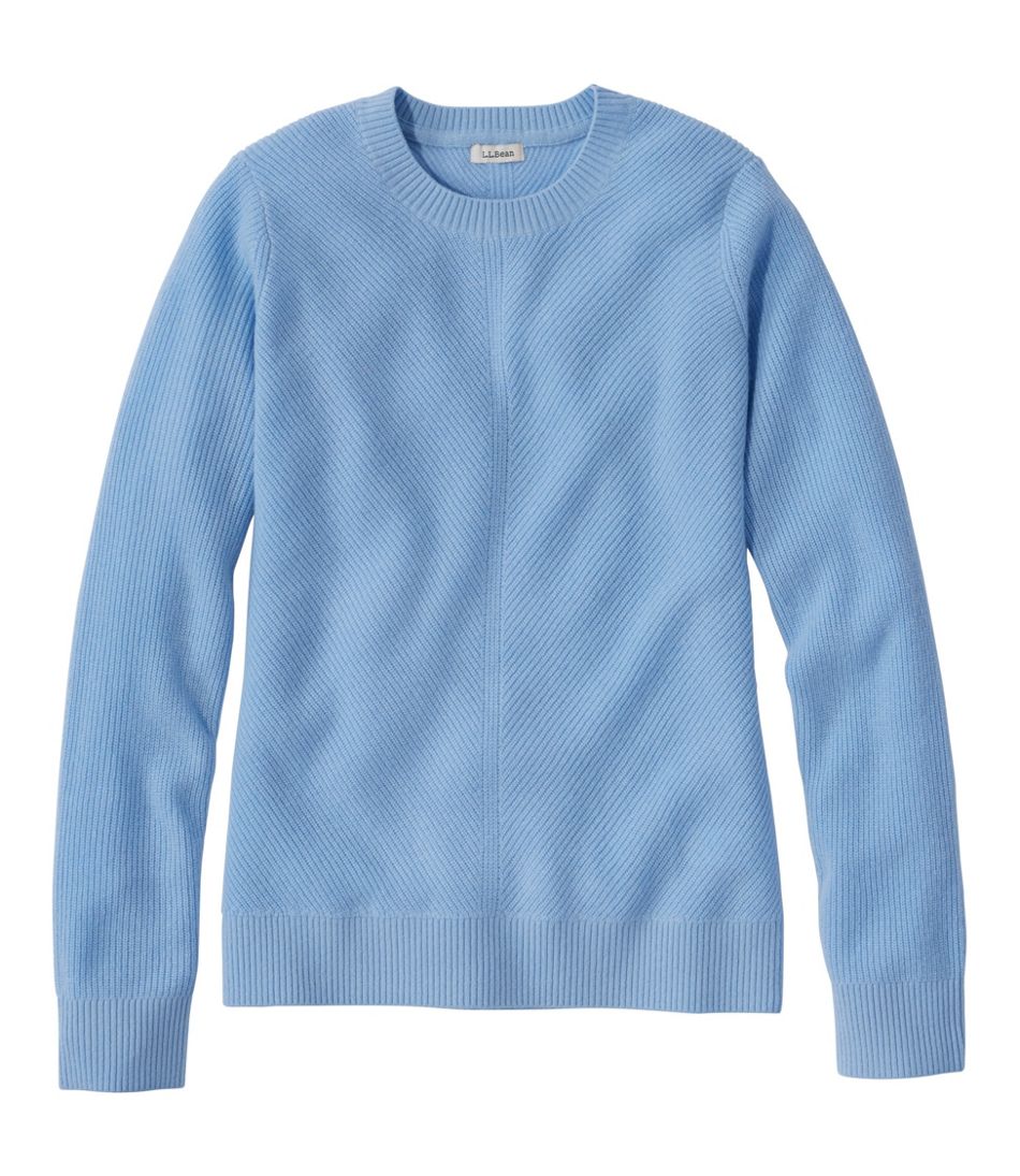 Women's Classic Cashmere Textured Sweater, Crewneck | L.L.Bean Best Seller