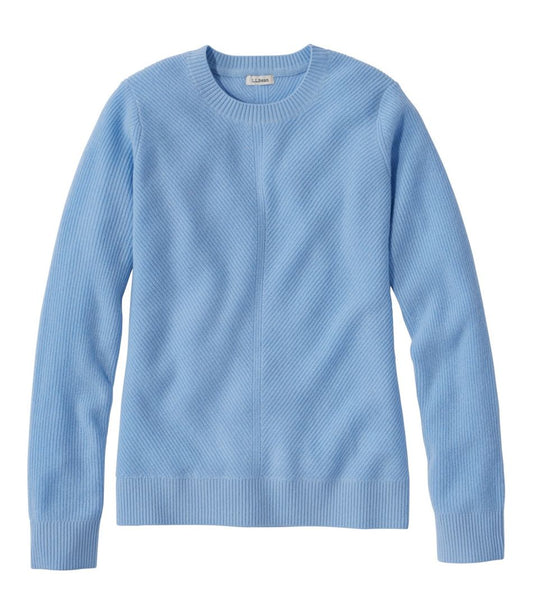 Women's Classic Cashmere Textured Sweater, Crewneck | L.L.Bean Best Seller