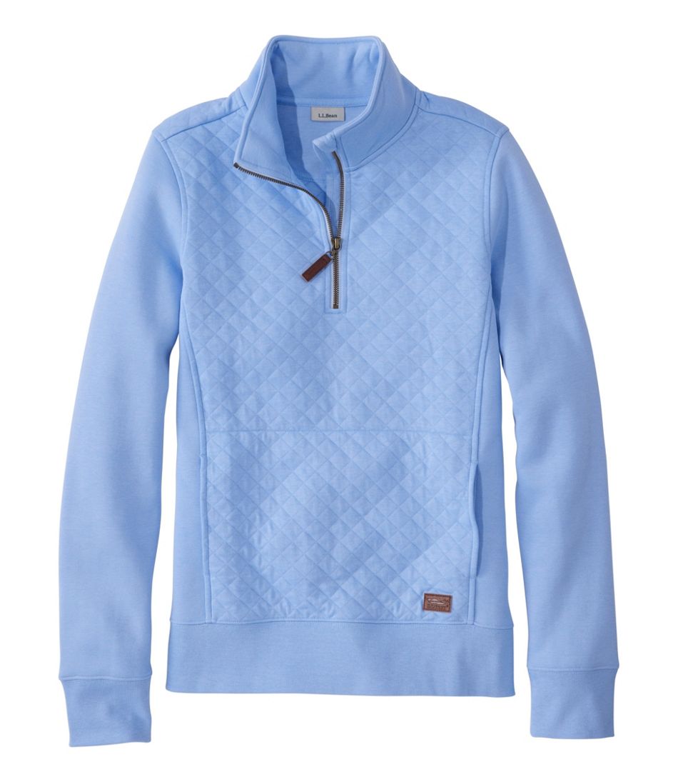 Women's Quilted Quarter-Zip Pullover | L.L.Bean Exclusive