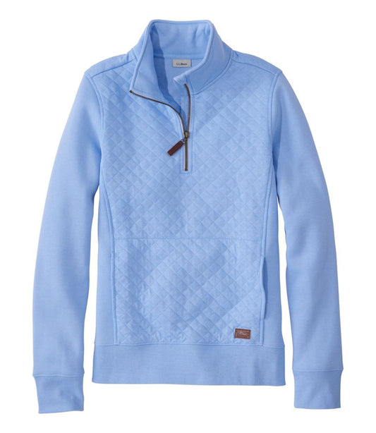 Women's Quilted Quarter-Zip Pullover | L.L.Bean Exclusive