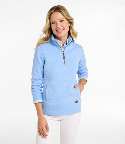 Women's Quilted Quarter-Zip Pullover | L.L.Bean Exclusive